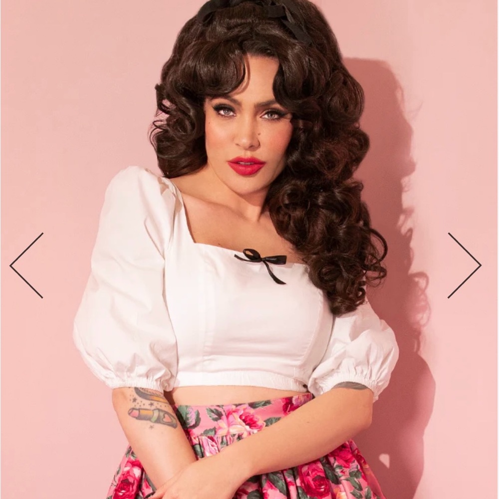 Vixen by Micheline Pitt Darling Crop Top